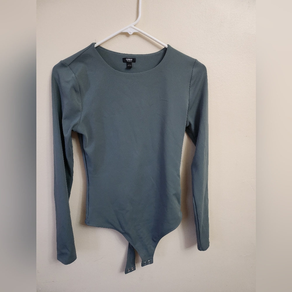 Express Earth Green Bodysuit